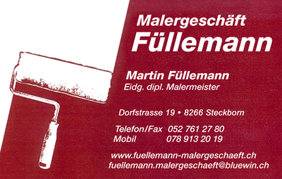 Füllemann Malergeschäft Steckborn
